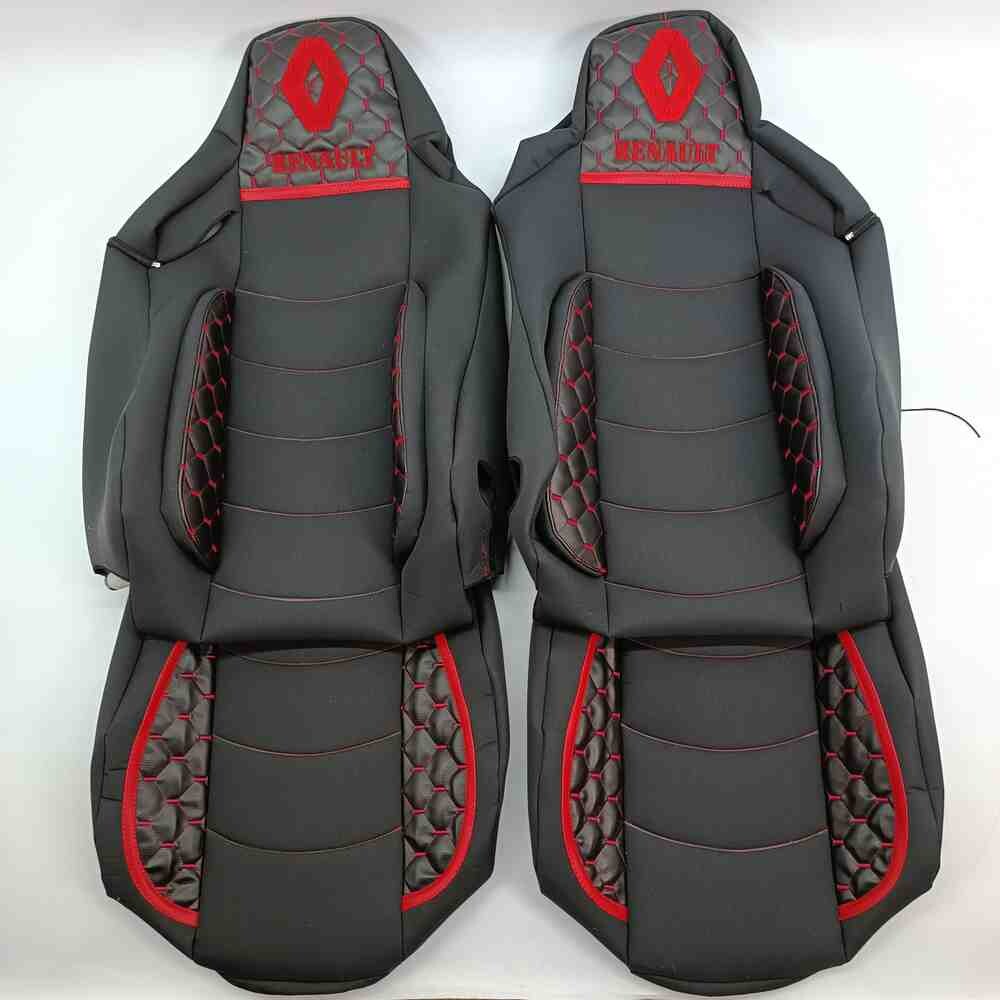 Чехол на сиденья KILIFI Renault Range T/T-Series (2014-...) Черный Чехол на сиденья KILIFI Renault Range T/T-Series (2014-...) Черный