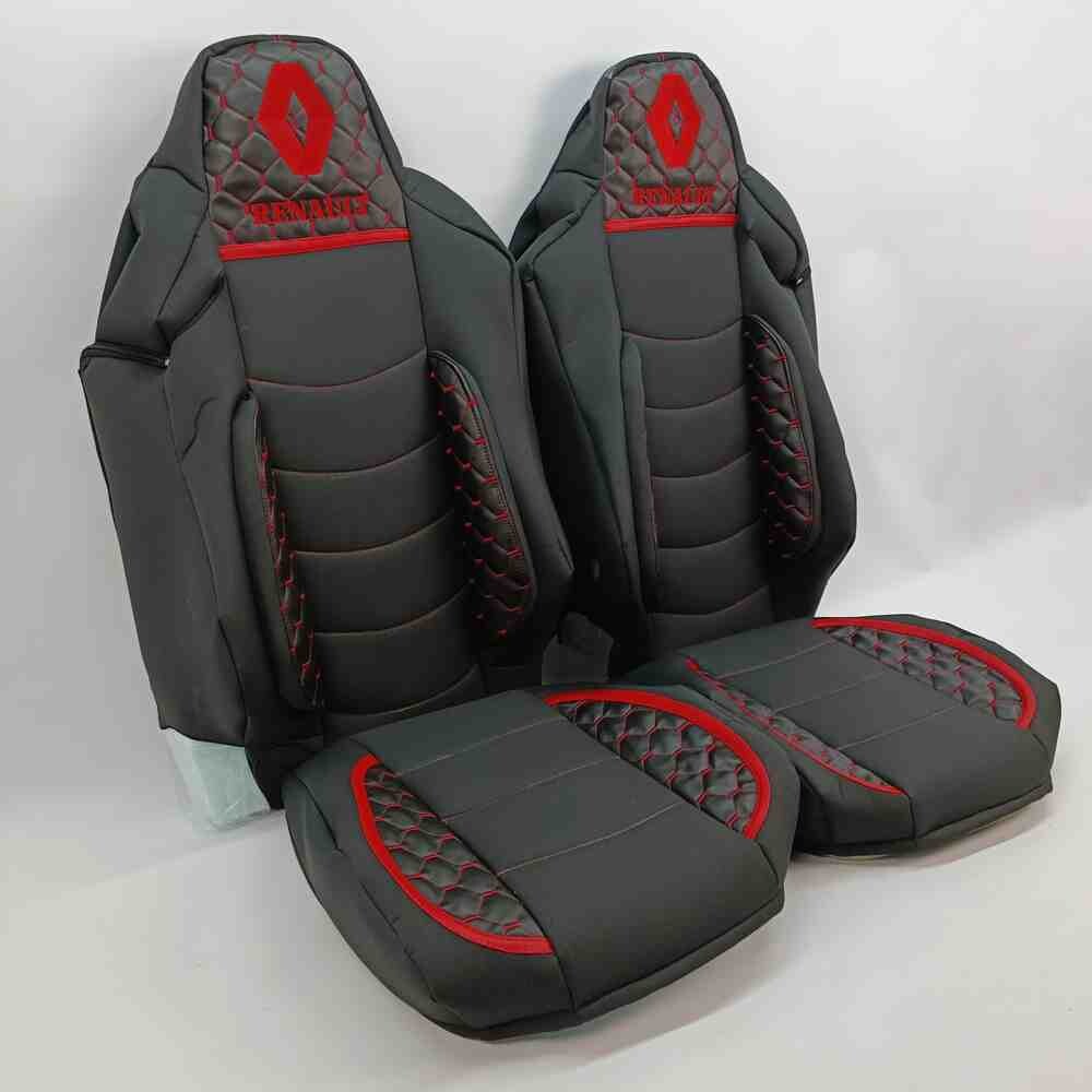 Чехол на сиденья KILIFI Renault Range T/T-Series (2014-...) Черный Чехол на сиденья KILIFI Renault Range T/T-Series (2014-...) Черный