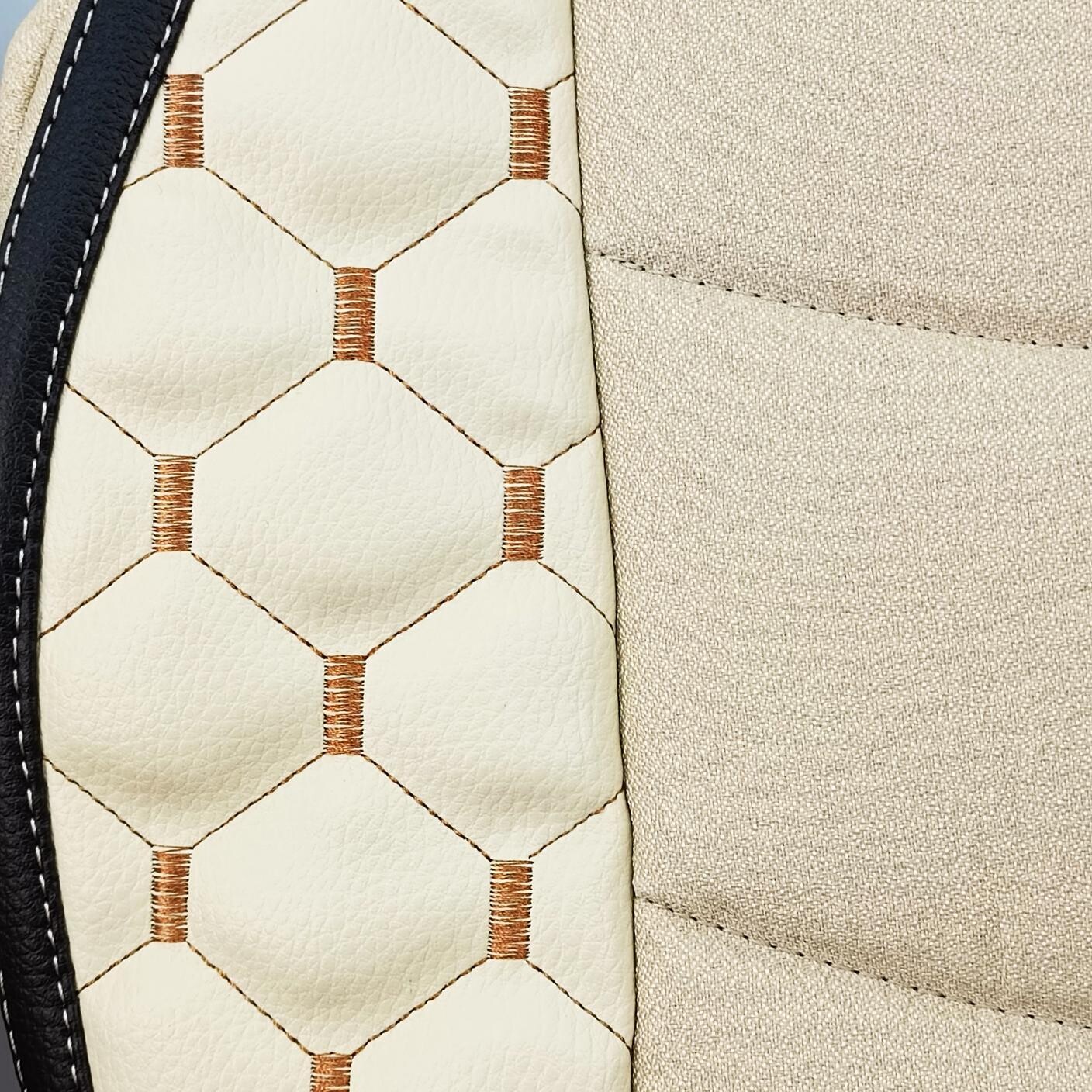 Чехол на сиденья KILIFI SCANIA R,G,P (2004-2017) водит. пилот - пасс. пилот Бежевый