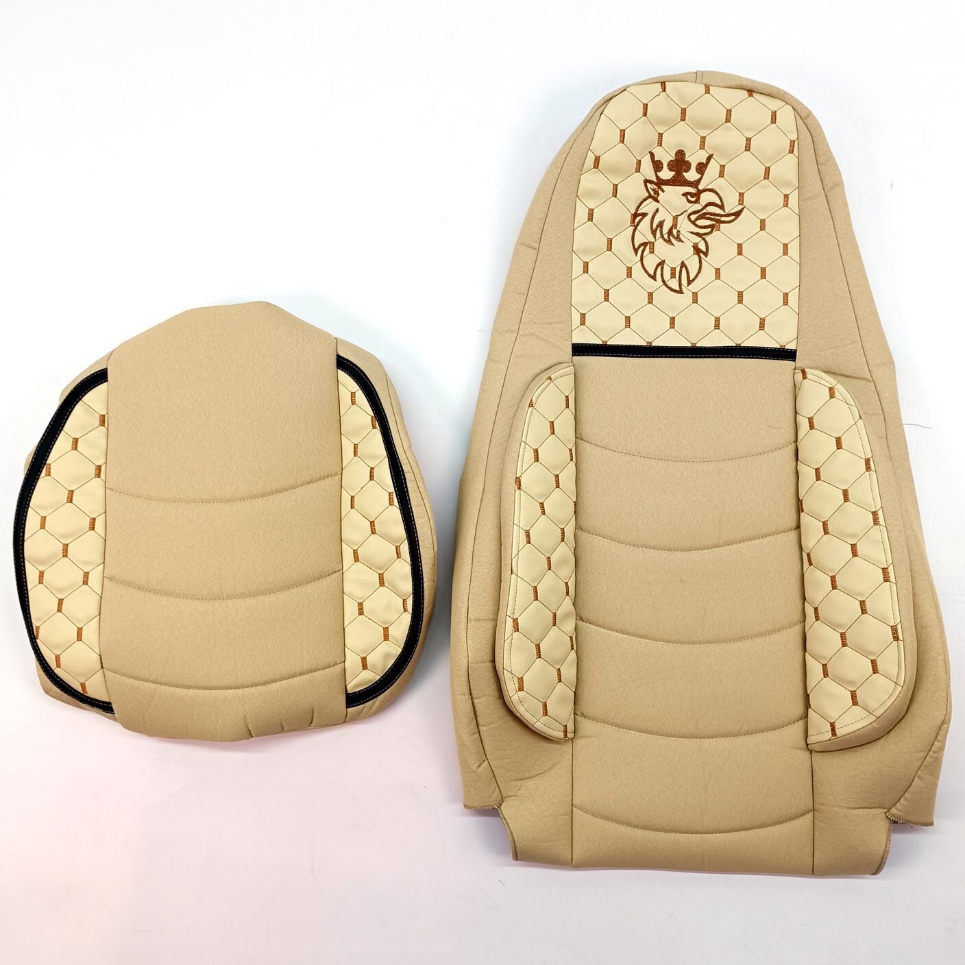 Чехол на сиденья KILIFI SCANIA R,G,P (2004-2017) водит. пилот - пасс. пилот Бежевый