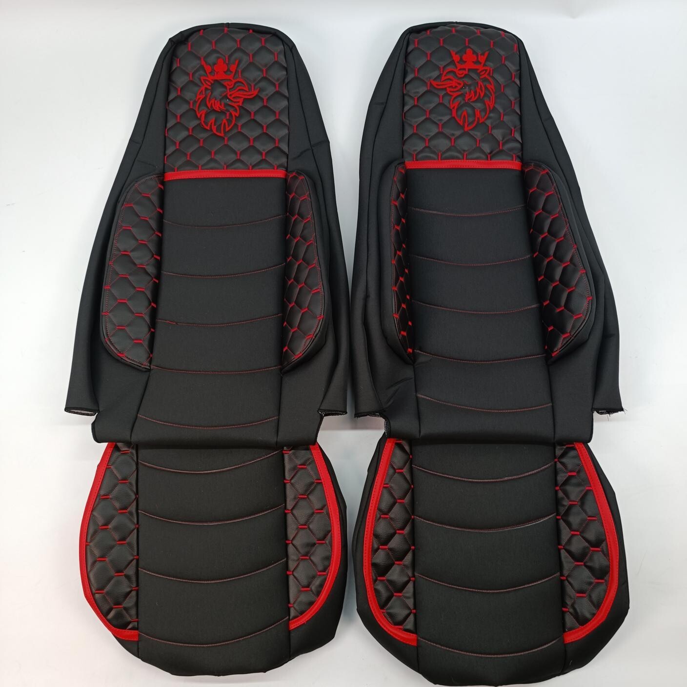 Чохол на сидіння KILIFI SCANIA R,G,P (2004-2017) водій пілот - пас. пілот, чорний Чохол на сидіння KILIFI SCANIA R,G,P (2004-2017) водій пілот - пас. пілот, чорний