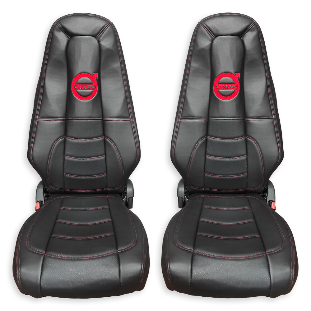 Чохол на сидіння Perfo-ECO VOLVO FH FM (2014-...) перфор.шкіра чорн.