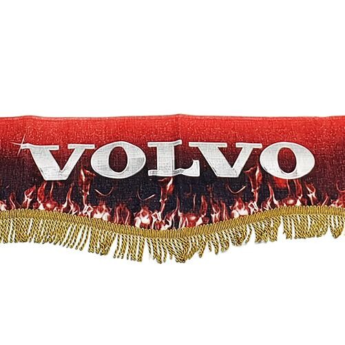Шторка комп. VOLVO красная