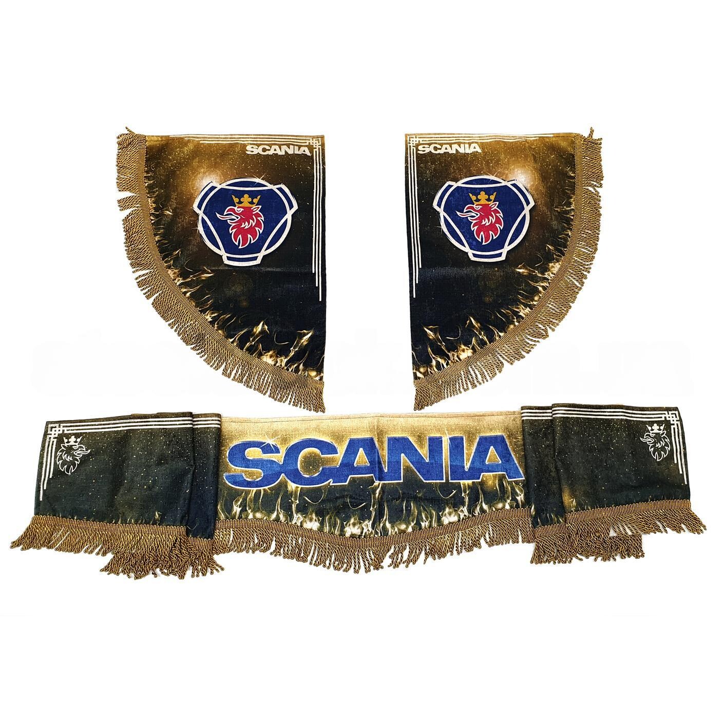 Шторка комп. SCANIA беж. Шторка комп. SCANIA беж.