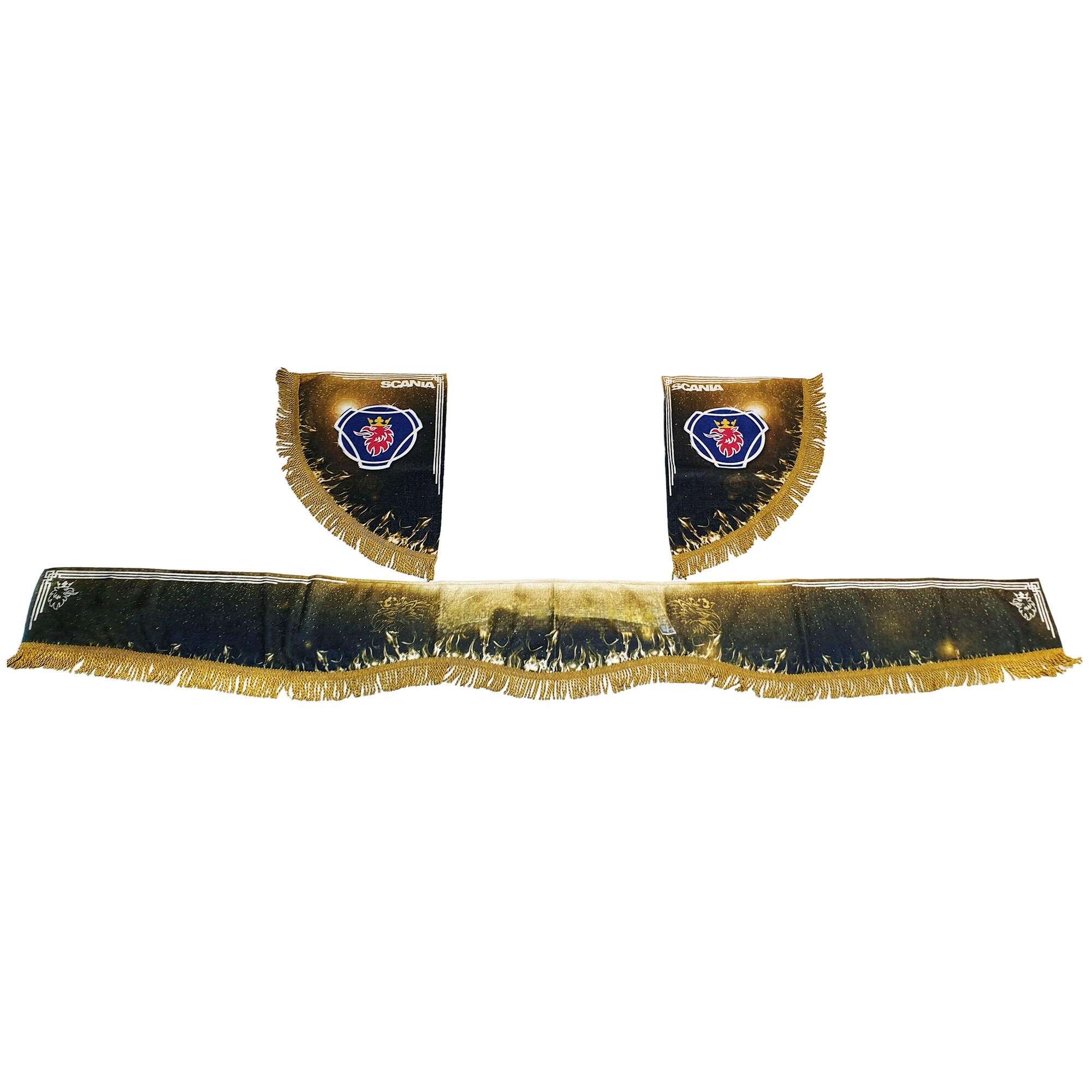 Шторка комп. SCANIA беж. Шторка комп. SCANIA беж.