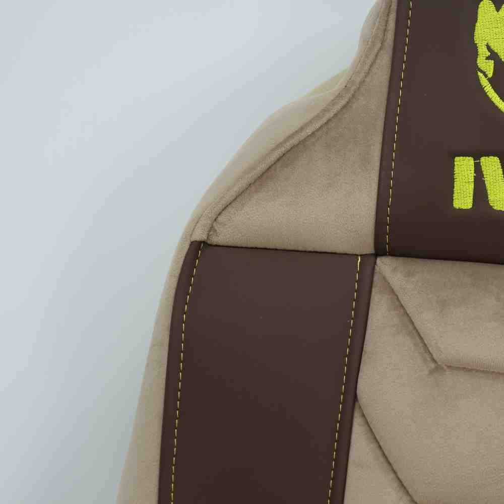 Чехол на сиденья Chess IVECO STRALIS  с2003,  E-CARGO,TRAKKER с 2008, коричн.