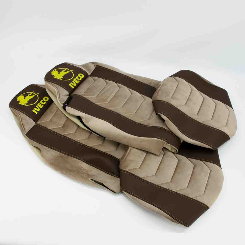 Чехол на сиденья Chess IVECO STRALIS с2003, E-CARGO,TRAKKER с 2008, коричн. Чехол на сиденья Chess IVECO STRALIS с2003, E-CARGO,TRAKKER с 2008, коричн.