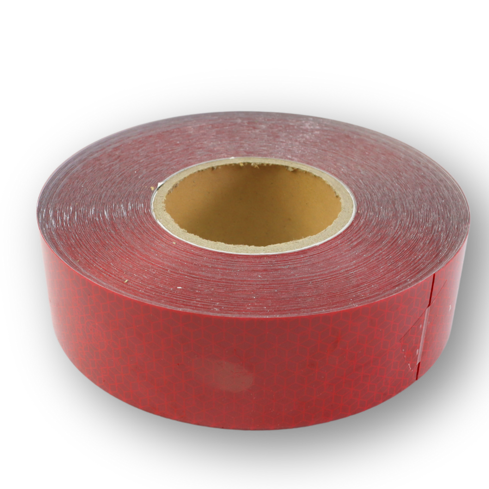 Лента светоотражаящая для контейнера, красная Лента светоотражаящая для контейнера, красная