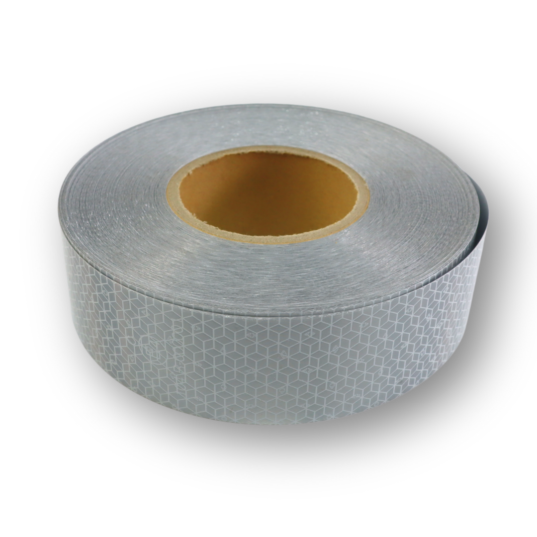 Лента светоотражаящая для контейнера, белая Лента светоотражаящая для контейнера, белая