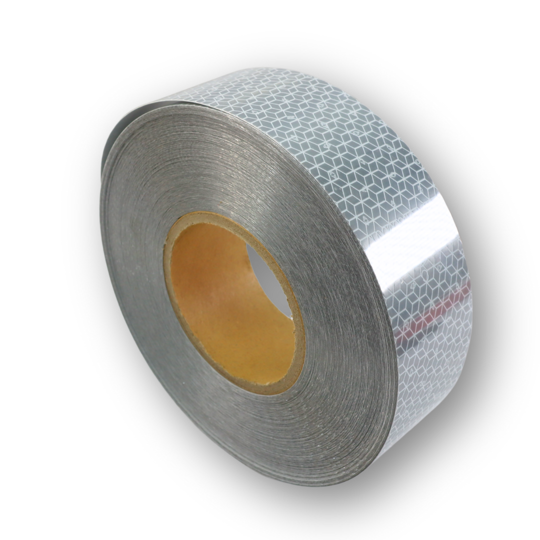 Лента светоотражаящая для контейнера, белая Лента светоотражаящая для контейнера, белая