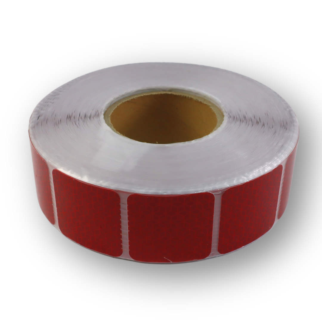 Лента светоотражающая для тента, красная