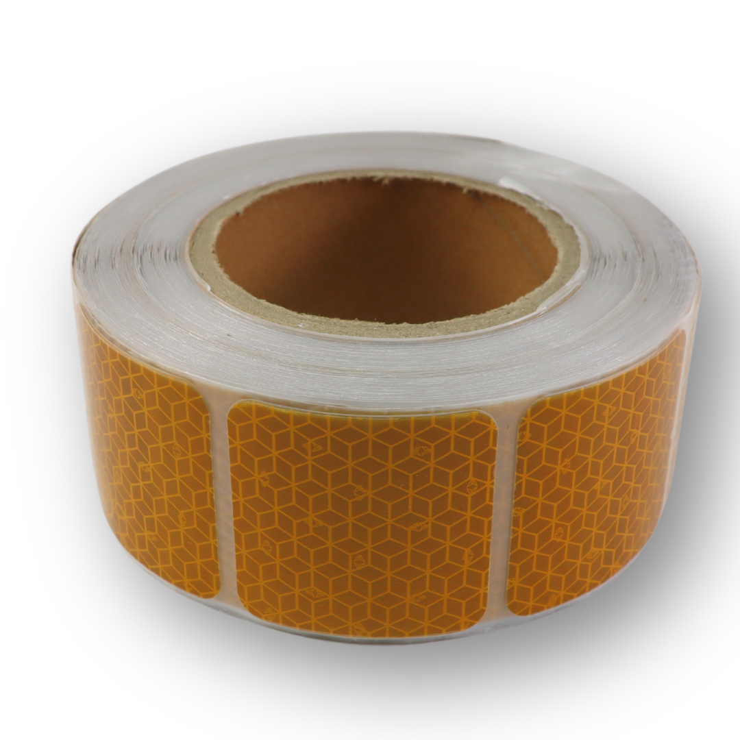 Лента светоотражающая для тента, желтая Лента светоотражающая для тента, желтая