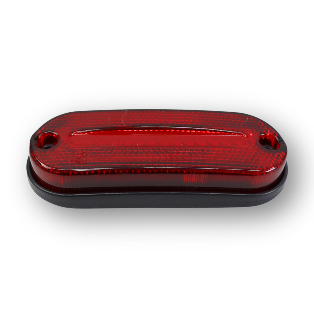 Габаритний ліхтарик неоновий червоний овальний з кронштейном Габаритний ліхтарик неоновий червоний овальний з кронштейном