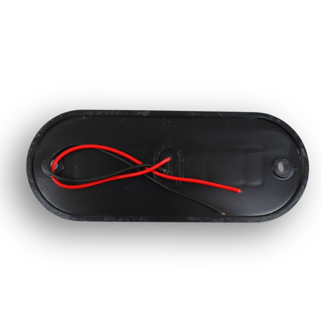 Габаритний ліхтарик неоновий білий овальний з кронштейном Габаритний ліхтарик неоновий білий овальний з кронштейном