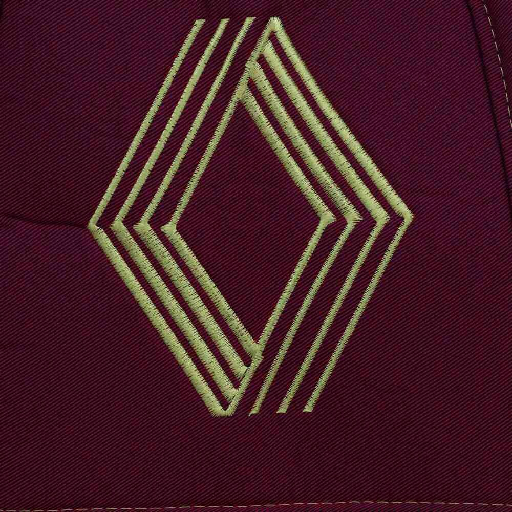 Чехол на сиденья Renault Magnum, трасформер пассажирское сидение, красный