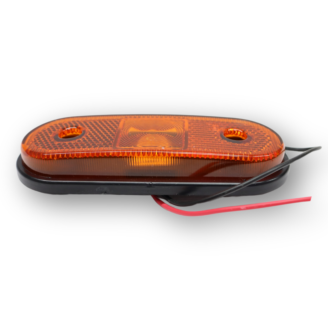 Фонарь габаритный  диодный желтый \ 4 диода\FR\