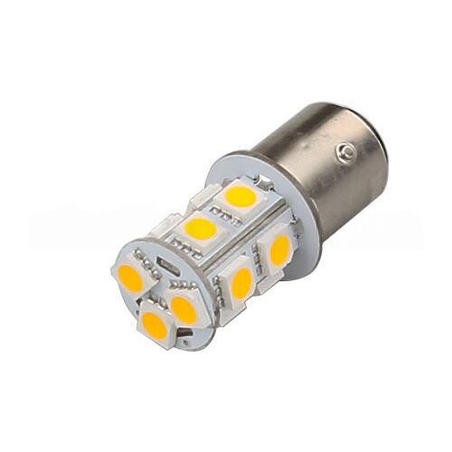 Лампочка LED 24V 21W/3 (13 диода) 2х ряд. BA15s