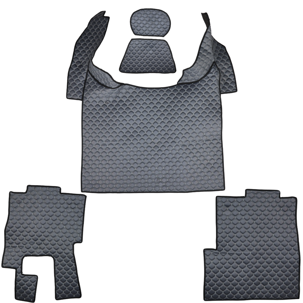 Коврик Экокожа DAF XF105 2005-2013; АКПП,серый, Коврик Экокожа DAF XF105 2005-2013; АКПП,серый,