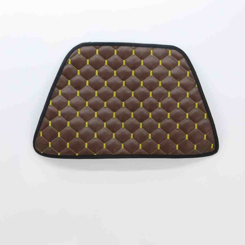 Коврик Экокожа DAF XF106 c 2013; МКПП,  коричневый,