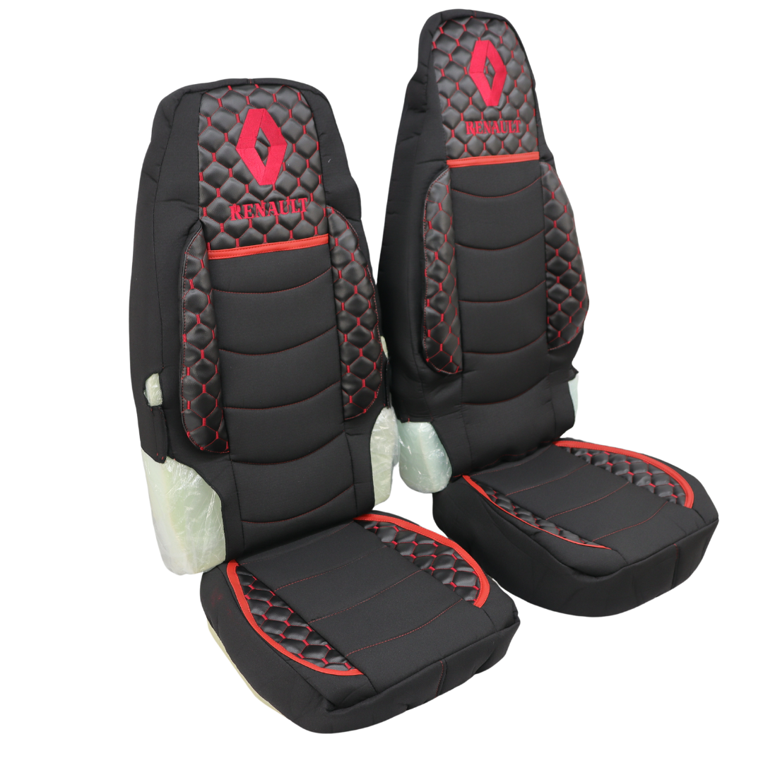 Чехол на сиденья KILIFI Renault Magnum, трасформер пассажирское сидение, кожа черн. Чехол на сиденья KILIFI Renault Magnum, трасформер пассажирское сидение, кожа черн.