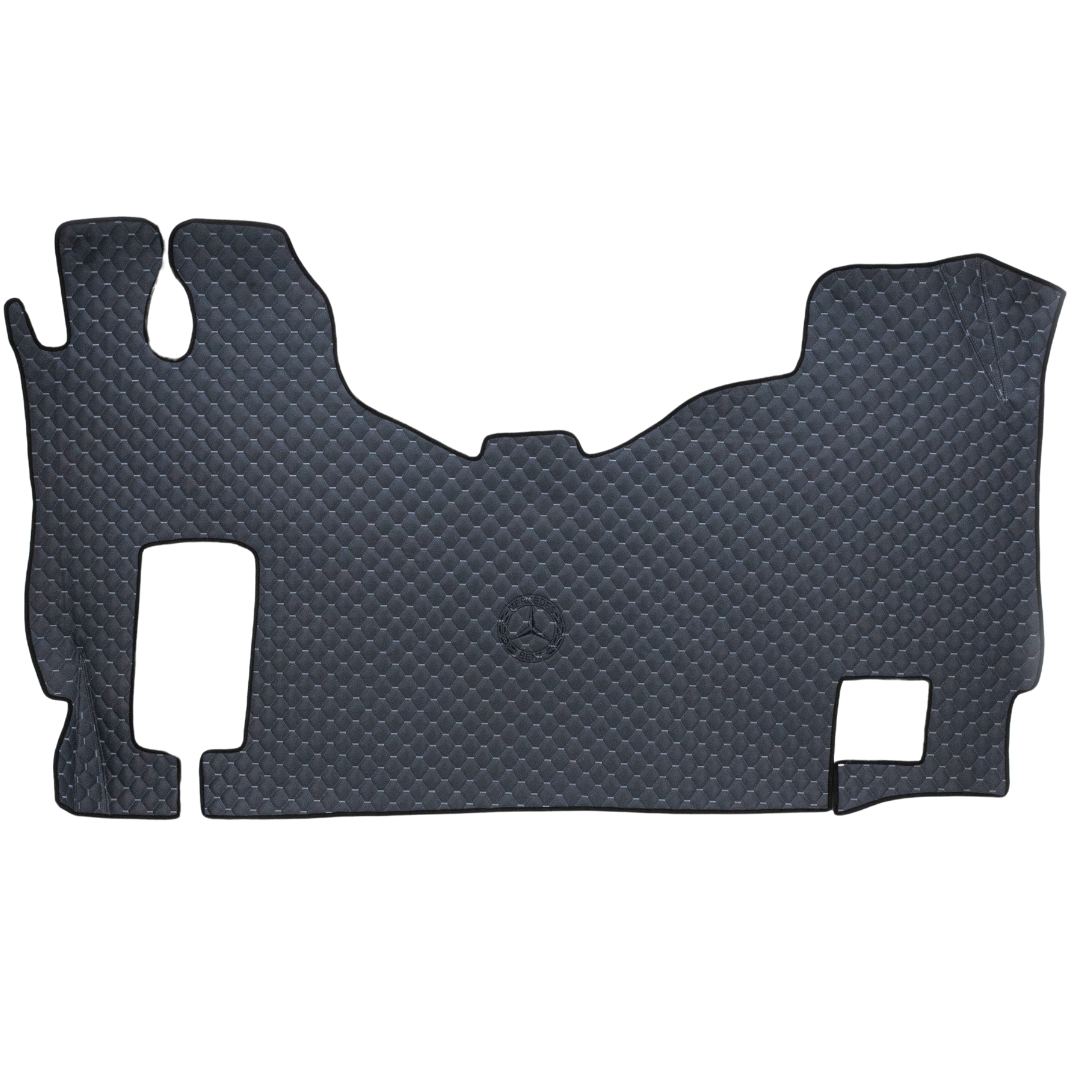 Килимок Екошкіра MERCEDES Actros 2003-2012 MP2, MP3; сірий, АСП Килимок Екошкіра MERCEDES Actros 2003-2012 MP2, MP3; сірий, АСП