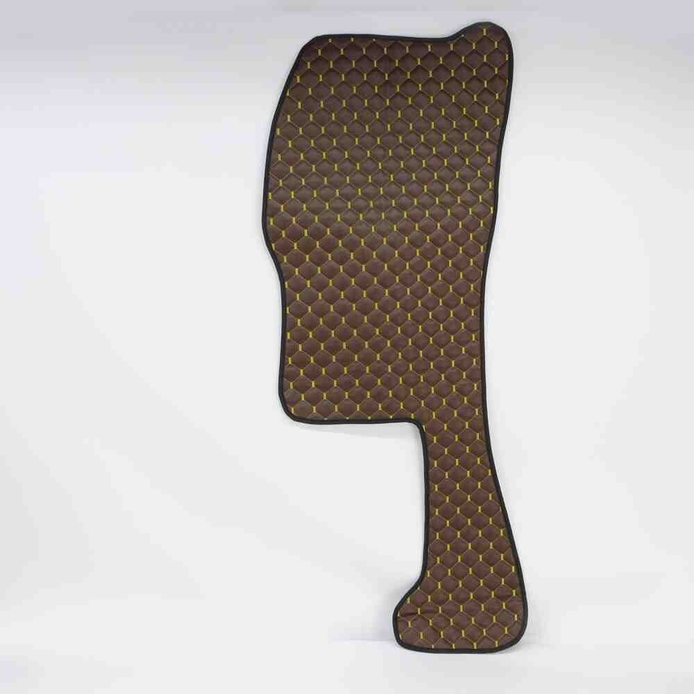 Коврик Экокожа VOLVO FH 1998-2002; МКПП, коричневый,