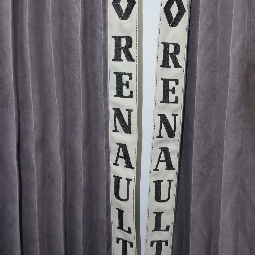 Штори Рогожка "Bow Folds" RENAULT нічні сірі