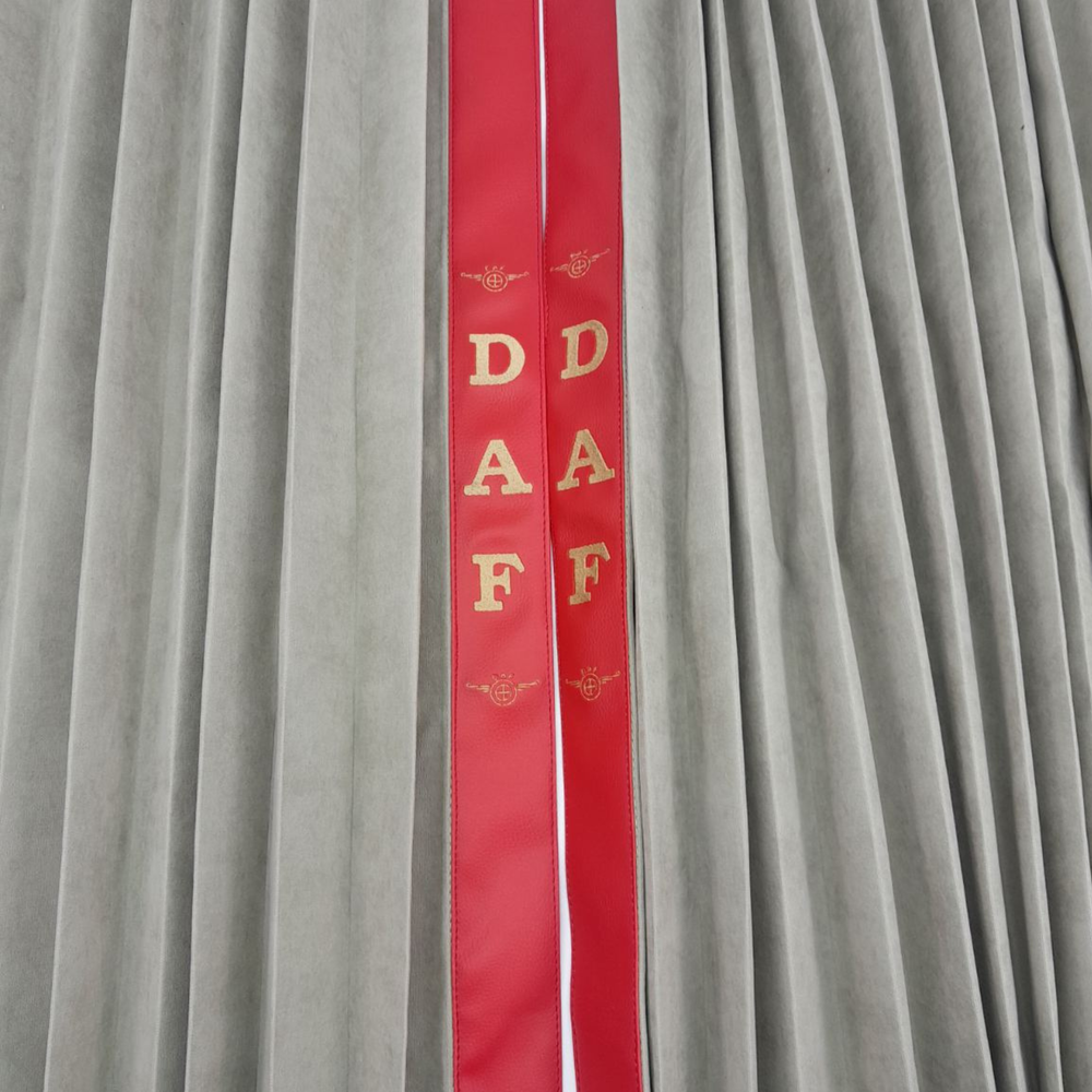 Штори Рогожка "Bow Folds" DAF нічні бежеві