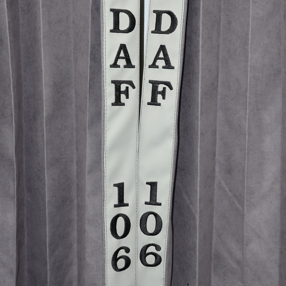 Штори Рогожка "Bow Folds" DAF нічні сірі