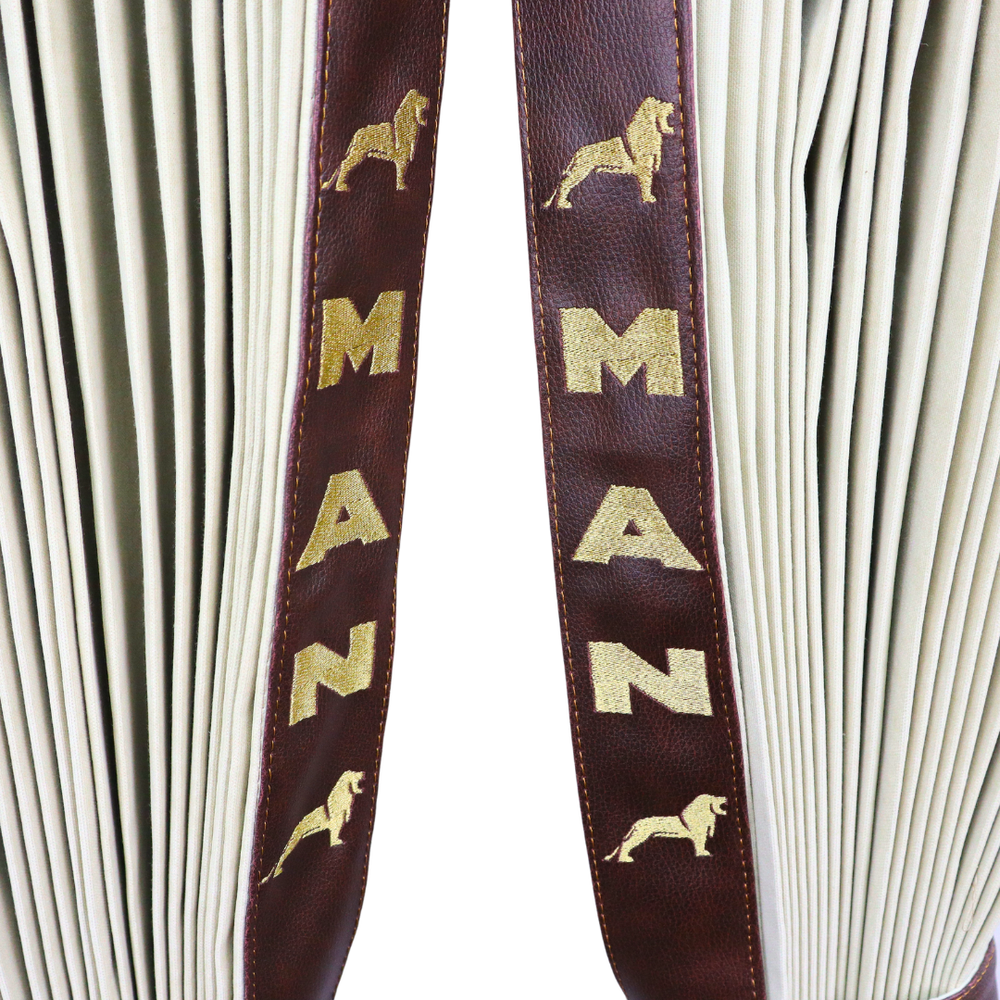 Штори Рогожка "Bow Folds" MAN нічні бежеві