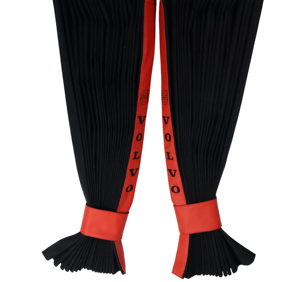 Штори Рогожка "Bow Folds" VOLVO нічні чорні, 2х сторонні Штори Рогожка "Bow Folds" VOLVO нічні чорні, 2х сторонні