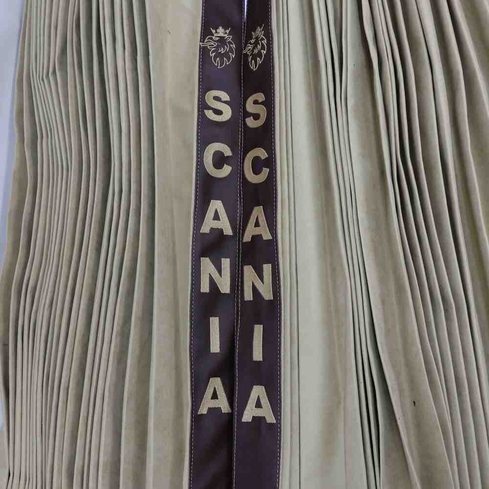 Шторы Рогожка "Bow Folds" SCANIA ночные бежевые