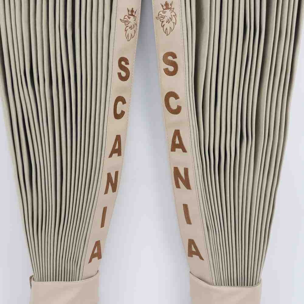 Шторы Рогожка "Bow Folds" SCANIA ночные бежевые