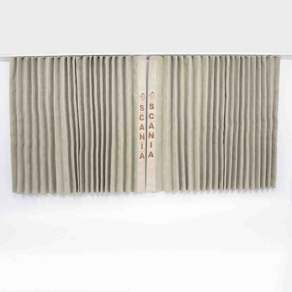 Шторы Рогожка "Bow Folds" SCANIA ночные бежевые