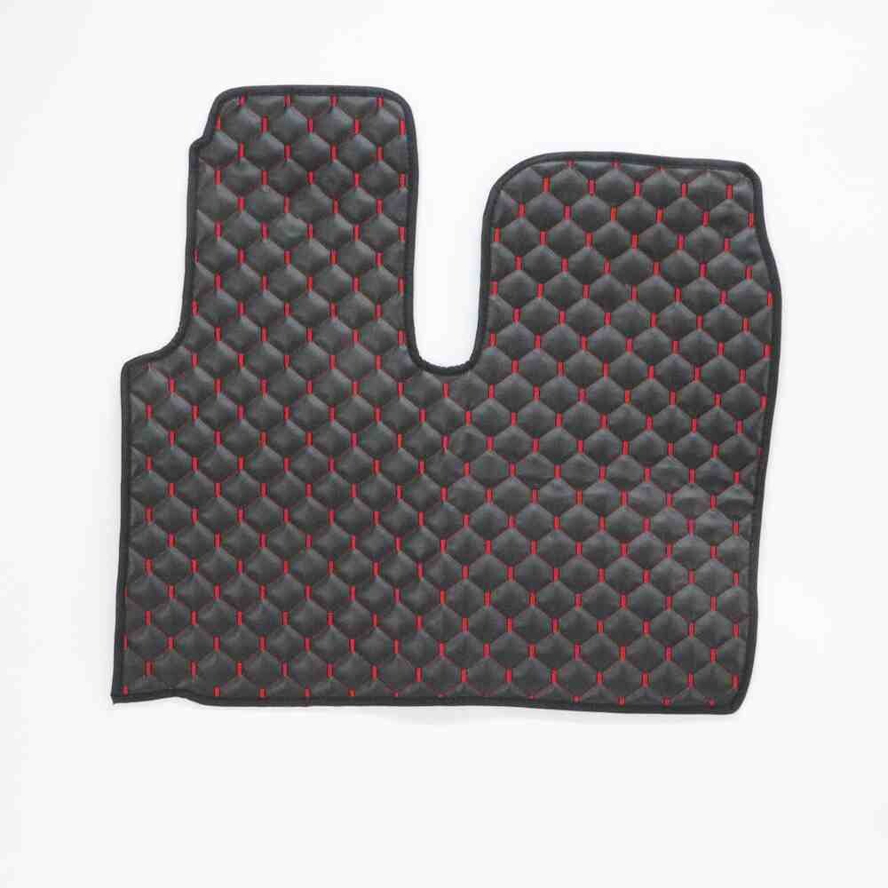 Килимок Екошкіра MAN TGX 2017-2020; 1ящ.,АКПП, чорний,