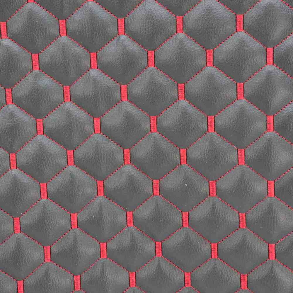 Килимок Екошкіра MAN TGX 2017-2020; 1ящ.,АКПП, чорний,