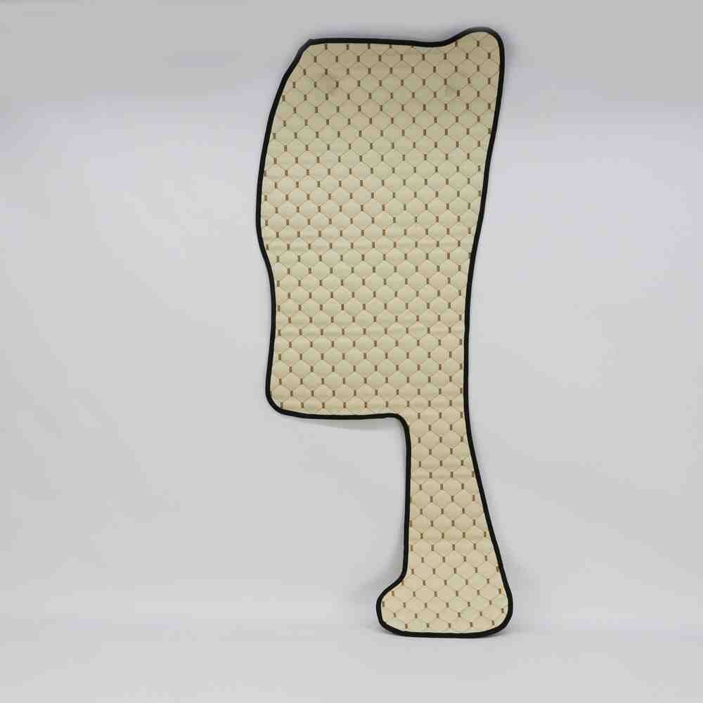 Коврик Экокожа VOLVO FH 1998-2002; МКПП, бежевый,