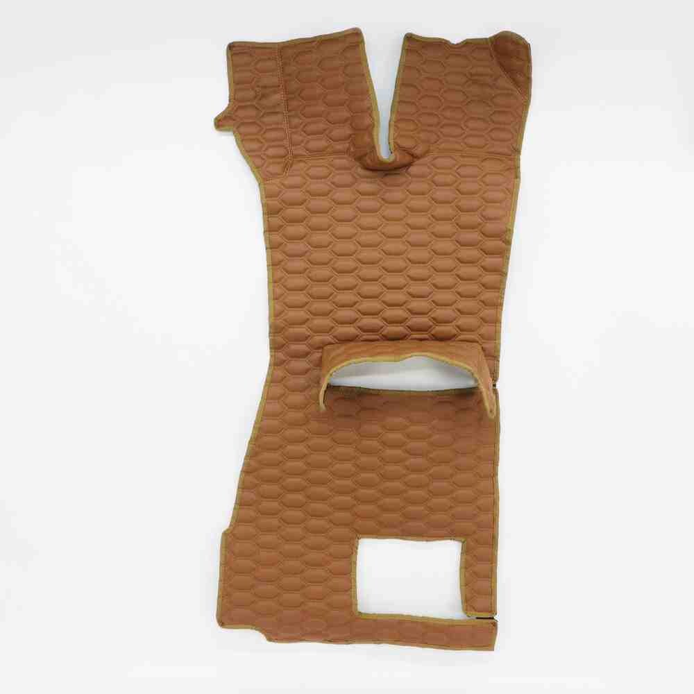 Килимок Екошкіра SCANIA R 2014-2016; рестайлінг 2017; АКПП, коричневий, АСП