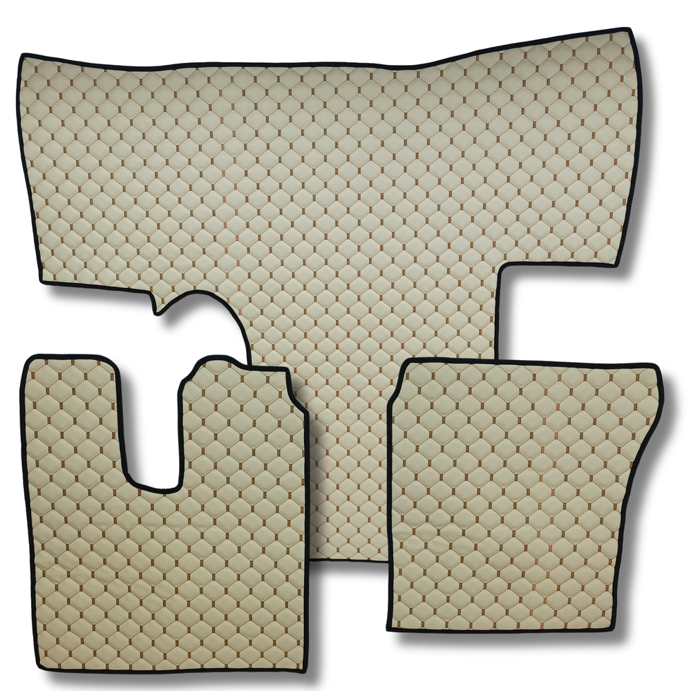 Коврик Экокожа MAN TGS 2007-2020; бежевый, Коврик Экокожа MAN TGS 2007-2020; бежевый,