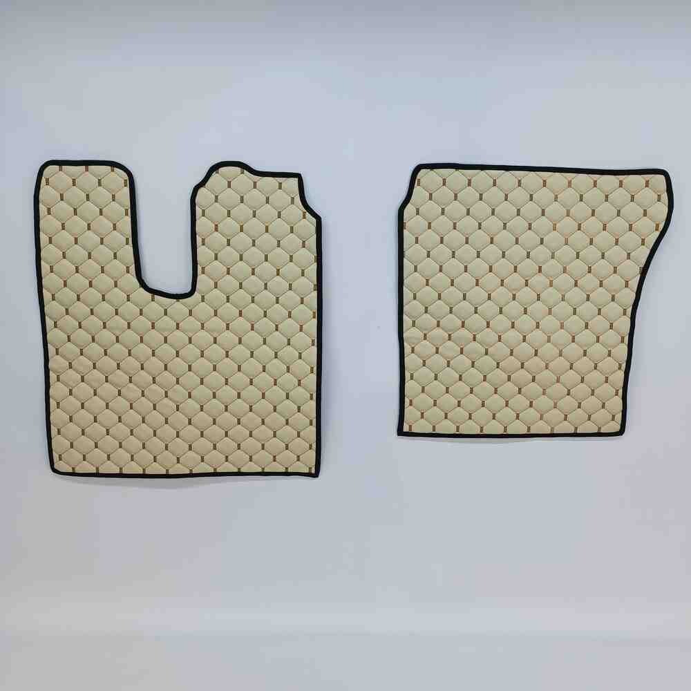 Коврик Экокожа MAN TGS 2007-2020; бежевый, Коврик Экокожа MAN TGS 2007-2020; бежевый,