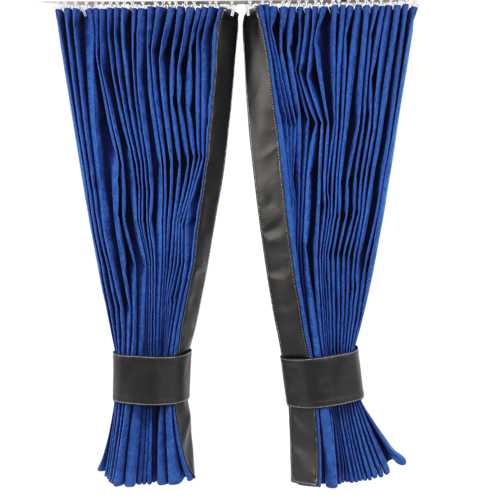 Шторы Рогожка "Bow Folds" FORD ночные синие Шторы Рогожка "Bow Folds" FORD ночные синие