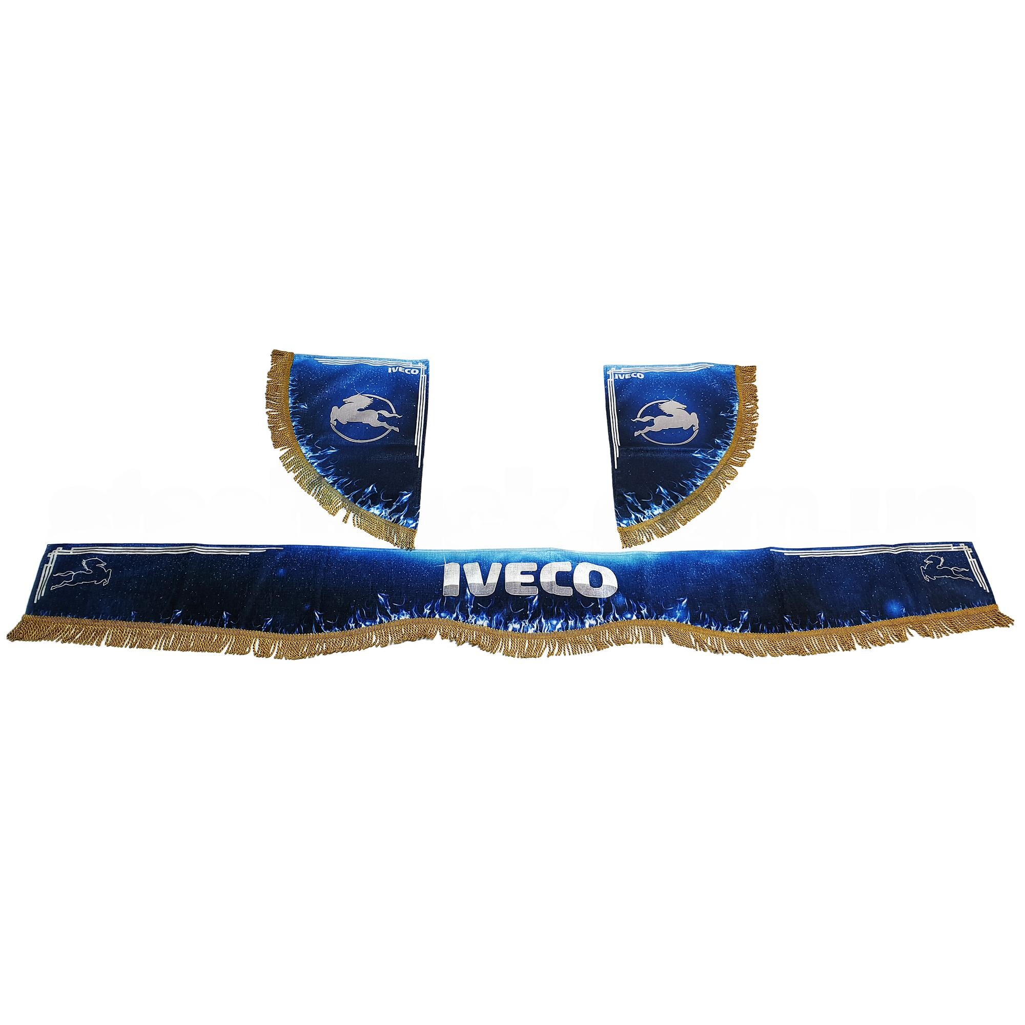 Шторка комп. IVECO синяя