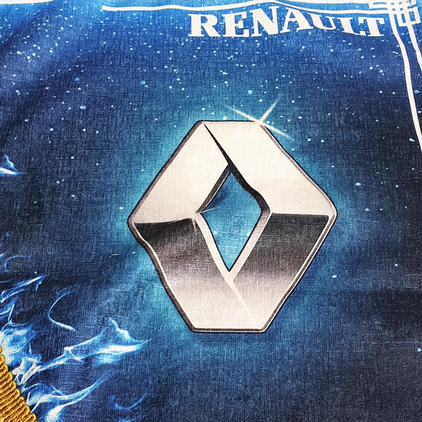 Шторка комп. RENAULT синяя