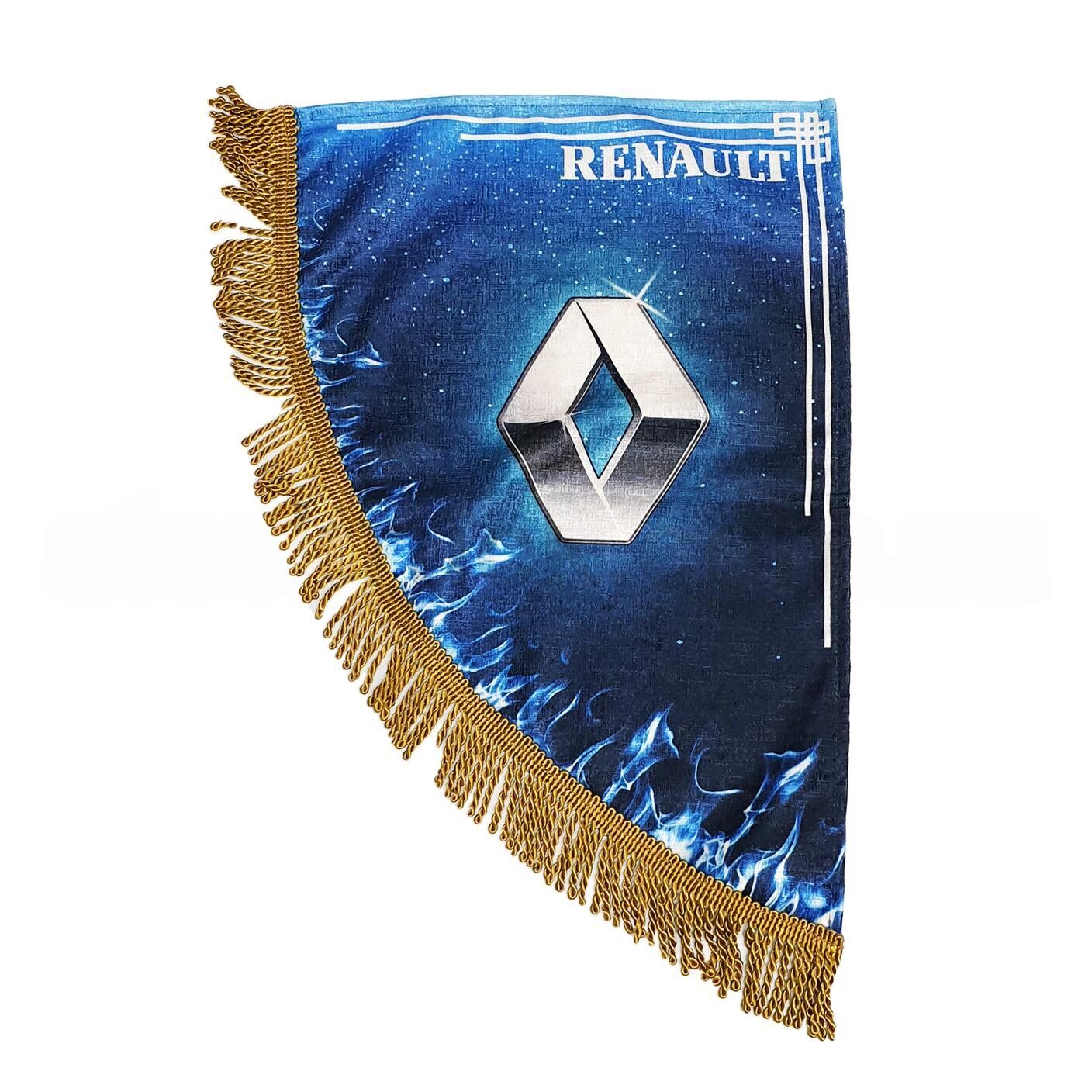 Шторка комп. RENAULT синяя
