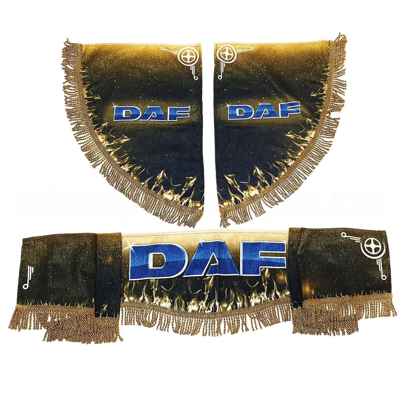 Шторка комплект DAF беж