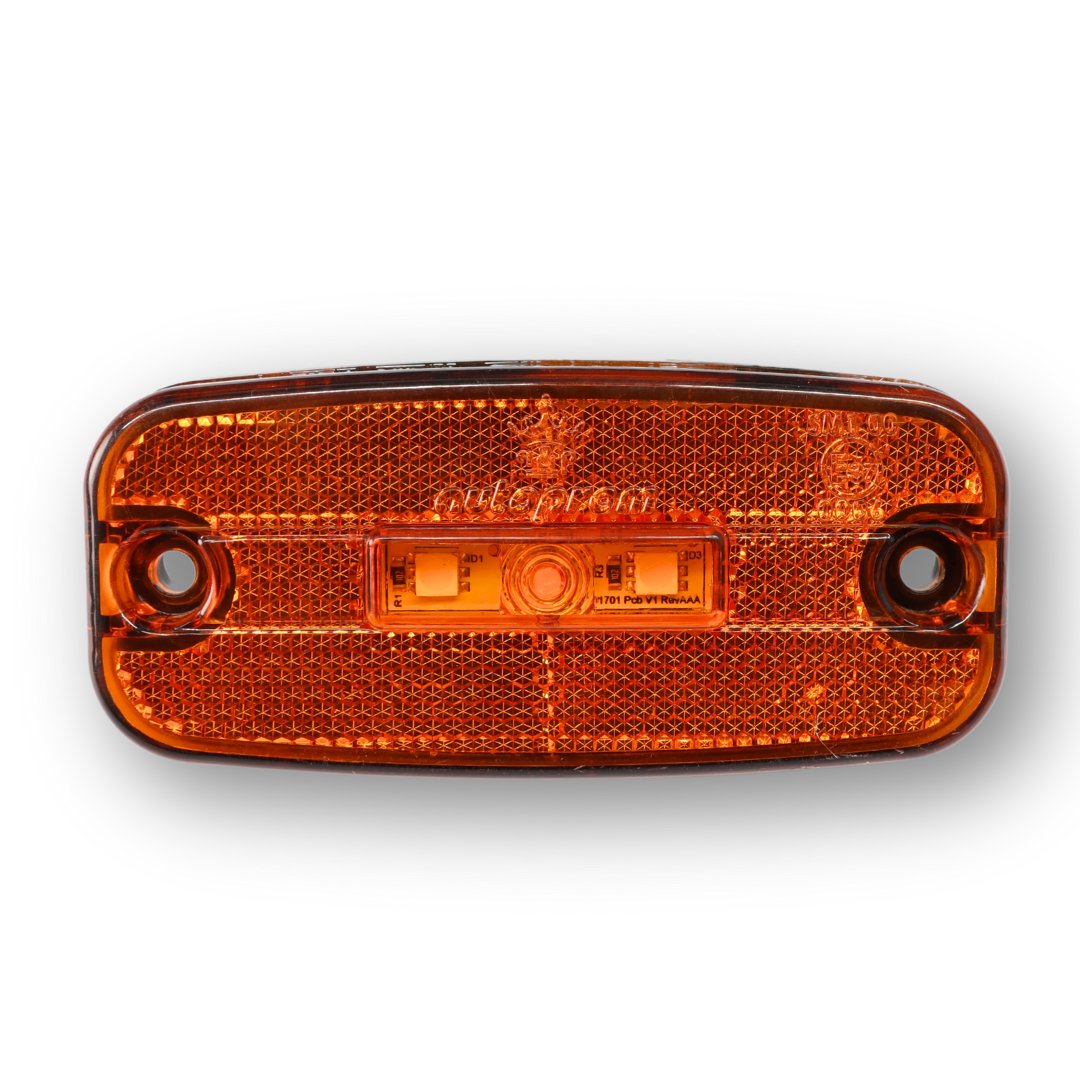 Ліхтар габаритний діодний жовтий \з кріпленням, 3 діода\ GERAY\ Ліхтар габаритний діодний жовтий \з кріпленням, 3 діода\ GERAY\