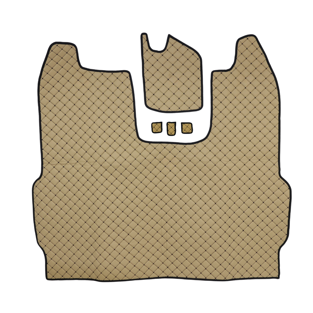 Коврик Экокожа SCANIA R 2014-2016; рестайлинг 2017; АКПП, бежевый, АСП Коврик Экокожа SCANIA R 2014-2016; рестайлинг 2017; АКПП, бежевый, АСП