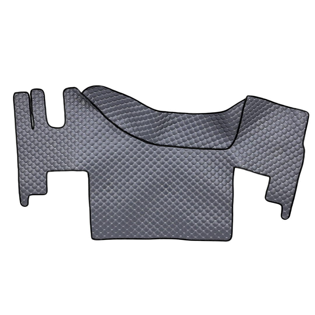 Килимок Екошкіра RENAULT T з 2014; АКПП, сірий, Килимок Екошкіра RENAULT T з 2014; АКПП, сірий,