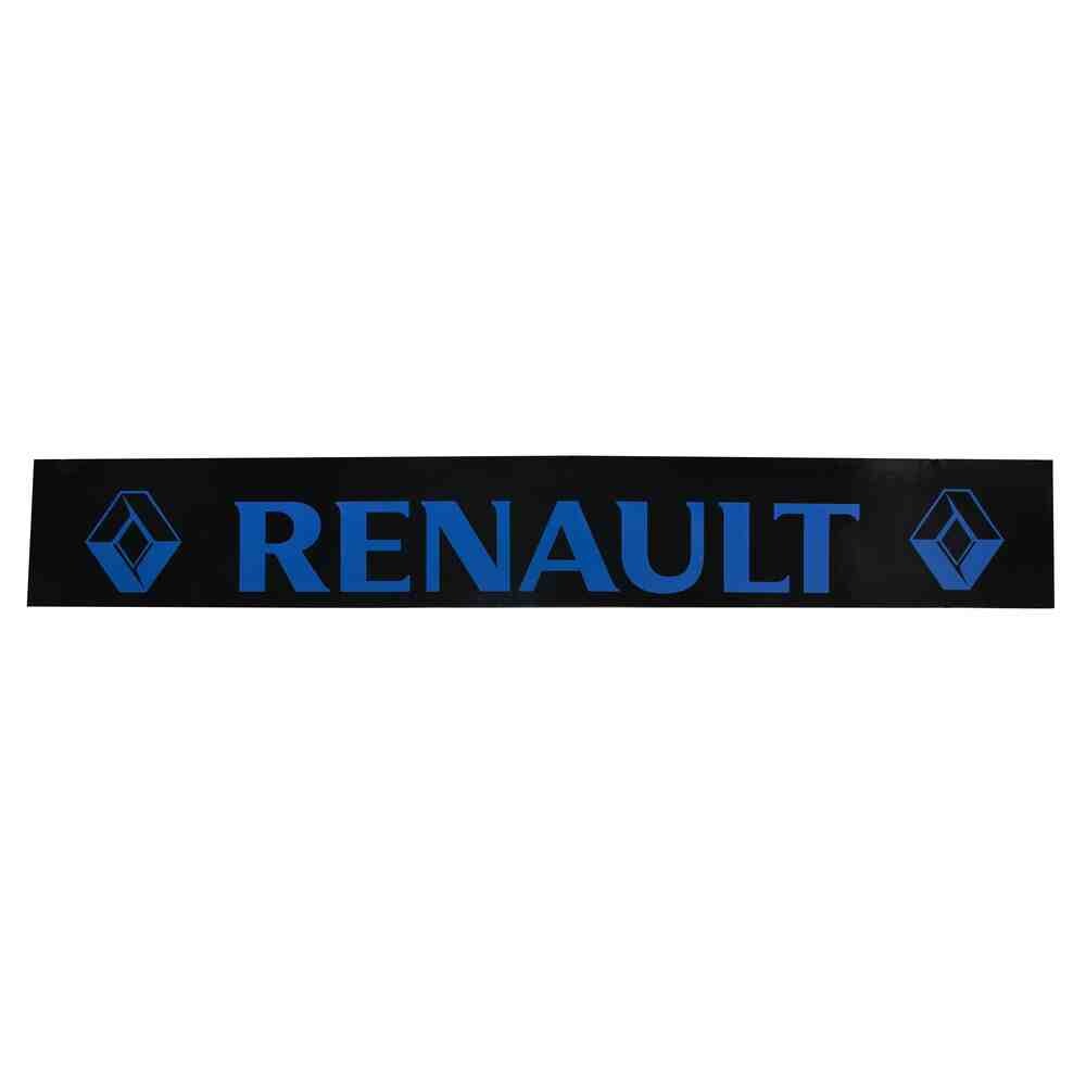 Брызговик с накаткой "метла" RENAULT синий
