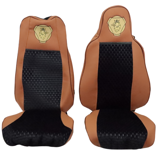 Чохол на сидіння SCANIA R,G,P,S (2014-...) водій. моноліт - пас. пілот Чохол на сидіння SCANIA R,G,P,S (2014-...) водій. моноліт - пас. пілот